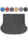 Килимок у багажник для Volvo S 40 II 2004-2012 Седан Екошкіра (Rombus)