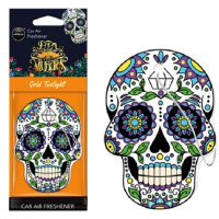 Ароматизатор для авто Aroma Car Cellulose Dia De Los Muertos Gold Tatoo (83117)