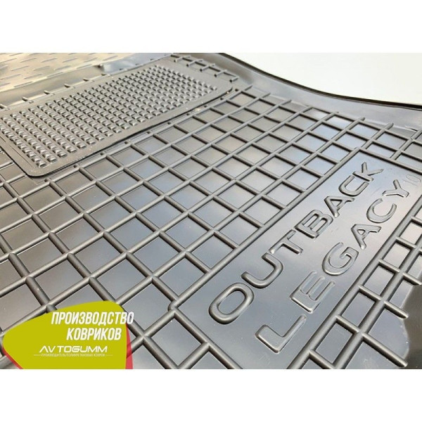 Водительский коврик в салон Subaru Outback / Legacy 2010- (Avto-Gumm)