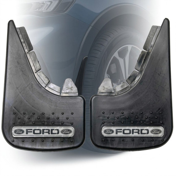 Брызговики малые с логотипом Ford 350x250 мм с шипами 2 шт