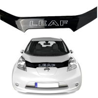Дефлектор капота мухобойка Nissan Leaf 2010- Евро Крепеж Voron Glass