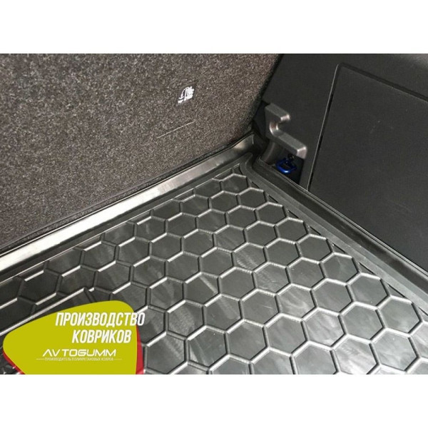 Автомобильный коврик в багажник Skoda Fabia 3 2015- Universal / Резиновый Avto-Gumm