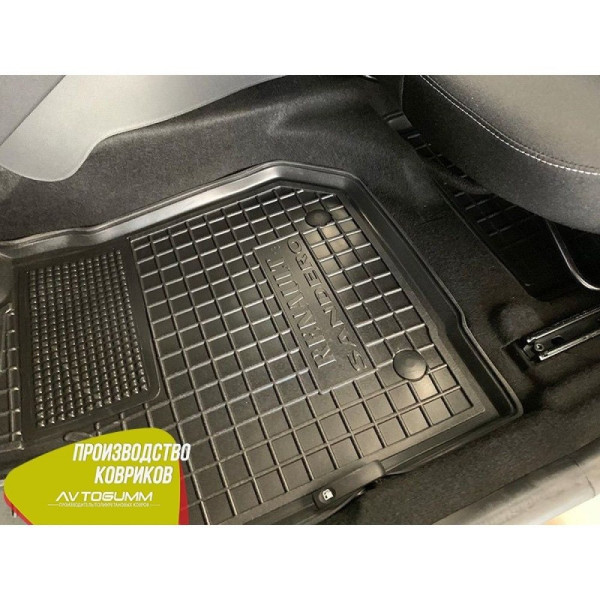 Передние коврики в автомобиль Renault Sandero 2013- (Avto-Gumm)
