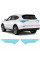 Антигравийная защитная бронепленка по лекалам для Acura MDX YD4 2022 - задние фонари стопы