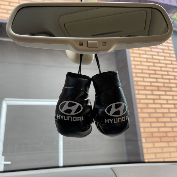 Підвіска боксерські рукавички Hyundai Чорні