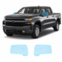 Антигравийная защитная бронепленка по лекалам для Chevrolet Silverado IV 2019-2021 - зеркала