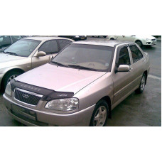 Дефлектор капота мухобойка Chery Amulet с 2003-