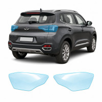 Антигравійна захисна бронеплівка за лекалами для Chery Tiggo 4 I 2017-2022 - задні ліхтарі стопи