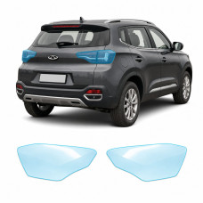 Антигравийная защитная бронепленка по лекалам для Chery Tiggo 4 I 2017-2022 - задние фонари стопы