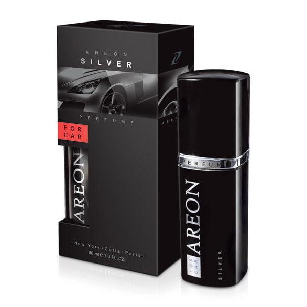Ароматизатор воздуха Areon Car Perfume 50ml Black Silver