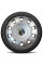 Ковпак колеса з емблемою Volkswagen SKS401 R16 сірий з логотипом на вибір 4 шт