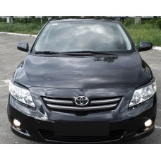 Реснички фар Fly для Toyota Corolla 06-09 Черные 2 шт