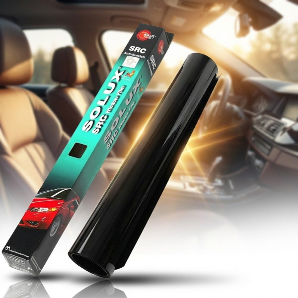 Тонувальна плівка Solux SRC Антицарапін Super Dark Black 3% 0,5x3м (PCG-1A)