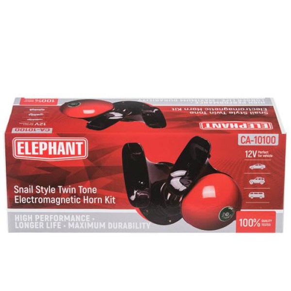 Сигнал равлика Еlephant 12V D=115 мм (СА-10100)