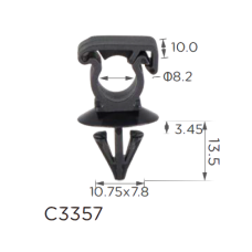 Кліпса проводки d8.1 (C3357)