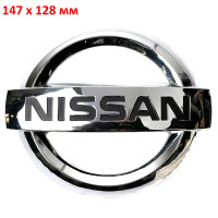 Эмблема для Nissan 147 x 128 мм скотч 3М Обьемная