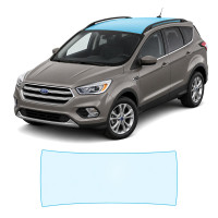 Антигравійна захисна бронеплівка за лекалами для Ford Escape (US) III facelift 2017-2019 - зона даху