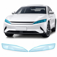 Антигравійна захисна бронеплівка за лекалами для BYD Han II 2020-2022 - оптика (фари та ПТФ)