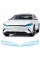 Антигравийная защитная бронепленка по лекалам для BYD Han II 2020-2022 - оптика (фары и ПТФ)