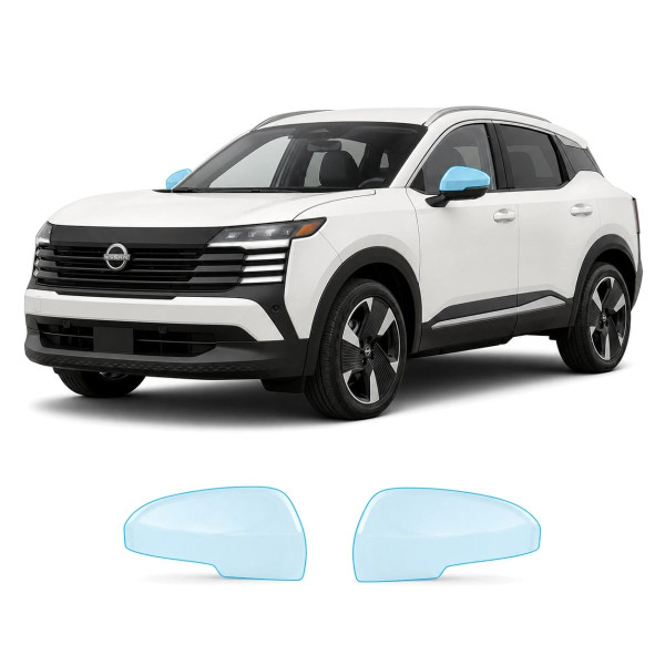 Антигравийная защитная бронепленка по лекалам для Nissan Kicks II 2025- зеркала