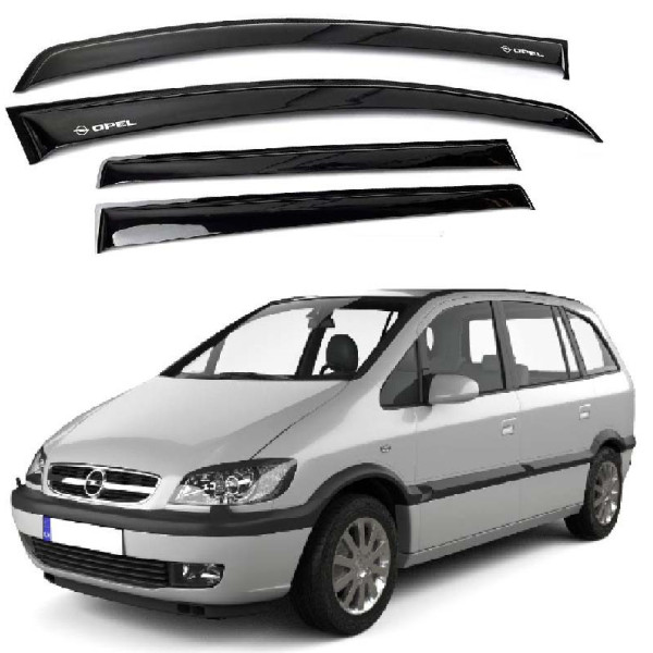 Дефлектори вікон вітровики для Opel Zafira A 1999-2005 Voron Glass