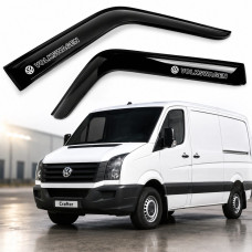 Дефлектори вікон вітровики Volkswagen Crafter 2006-2016 Voron Glass