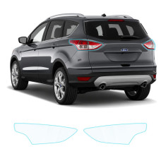 Антигравійна захисна бронеплівка за лекалами для Ford Kuga II 2013-2019 - задні ліхтарі стопи