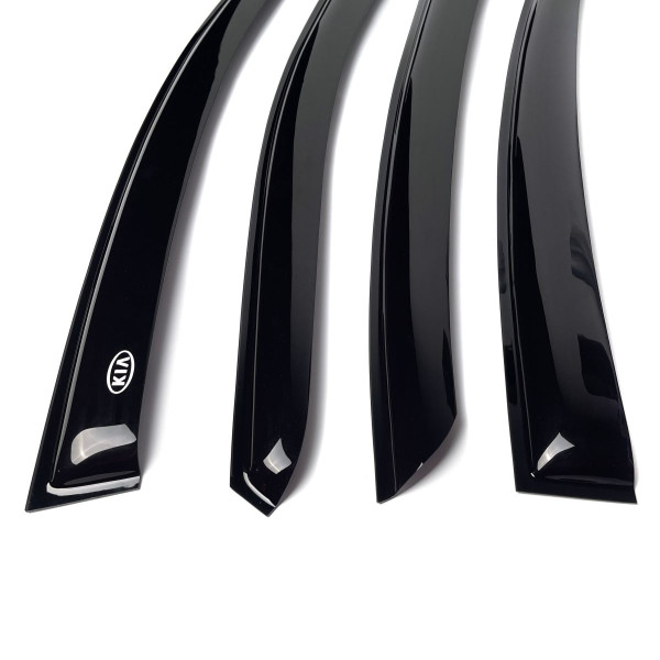 Дефлекторы окон ветровики для KIA Sorento (BL) 2002-2009 Voron Glass