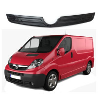 Зимова накладка на радіаторні решітку Opel Vivaro 2006-2015 (Коротка До Хрому) Глянець FLY