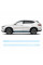 Антигравійна захисна бронеплівка за лекалами для BYD Song Plus I facelift 2023- нижня зона кузова пороги