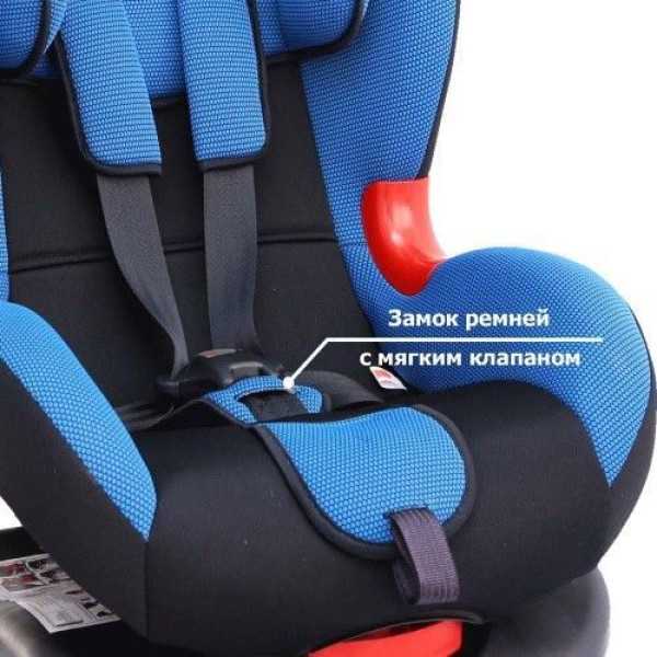 Детское автокресло 1-7 Лет, 9-25 Кг, Категория 1/2 SIGER "КОКОН" Синий