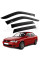Дефлекторы окон ветровики для Opel Vectra B 1995-2002 Седан / хечбек Voron Glass
