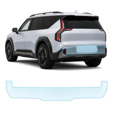Антигравийная защитная бронепленка по лекалам для Kia EV9 I 2023- задний бампер