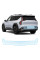 Антигравийная защитная бронепленка по лекалам для Kia EV9 I 2023- задний бампер