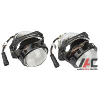 Лінза бі-LED 3'(D75 мм) A3 H4/H7 Універсальна під гайку+кріплення Hella 3 (2 шт к-т)