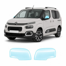 Антигравійна захисна бронеплівка за лекалами для Citroen Berlingo III 2018- дзеркала