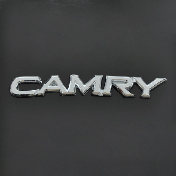 Эмблема надпись Camry скотч 160 x 22 мм