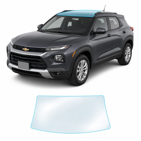Антигравийная защитная бронепленка по лекалам для Chevrolet Trailblazer I 2021- зона крыши