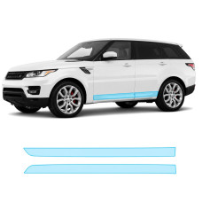 Антигравійна захисна бронеплівка за лекалами для Land Rover Range Rover Sport L494 2013-2017 - нижня зона кузова пороги