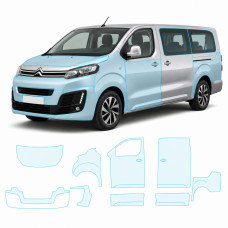 Антигравийная защитная бронепленка по лекалам для Citroen SpaceTourer I 2016- полный кузов