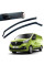 Дефлектори вікон вітровики Renault Trafic 2014 - Вставні (REN34-IN)