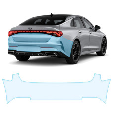 Антигравійна захисна бронеплівка за лекалами для Kia K5/Optima DL3 2020-2023 - задній бампер