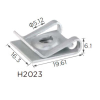 Скоба под винт L-19, 6x16, 3 D=5 Volkswagen, Renault (7703046049, 7703046145, 16182)H2023)