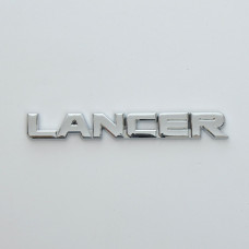 Эмблема надпись Lancer скотч 143 x 20 мм