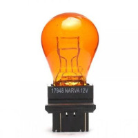 Автолампа Одноконтактна безцокольна Narva PY27/7W 12V AMBER 1 шт (17948v)