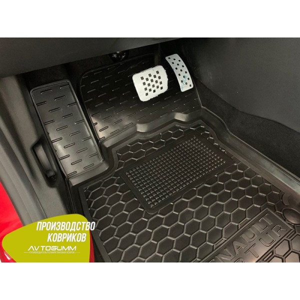 Водійський коврик в салон Renault Captur 2015- (Avto-Gumm)