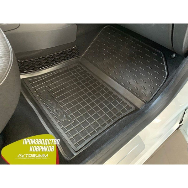 Передні килимки в автомобіль Renault Lodgy 2013- (Avto-Gumm)