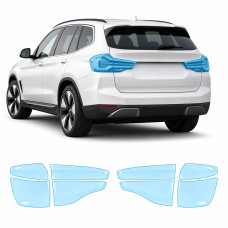 Антигравийная защитная бронепленка по лекалам для BMW iX3 G08 2020-2025 - задние фонари стопы