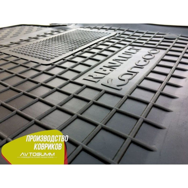 Водительский коврик в салон Renault Kangoo 2 2008- (Avto-Gumm)