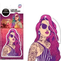 Ароматизатор для авто Aroma Car Cellulose Dia De Los Muertos Hype Girl - Pink Hair (83262)